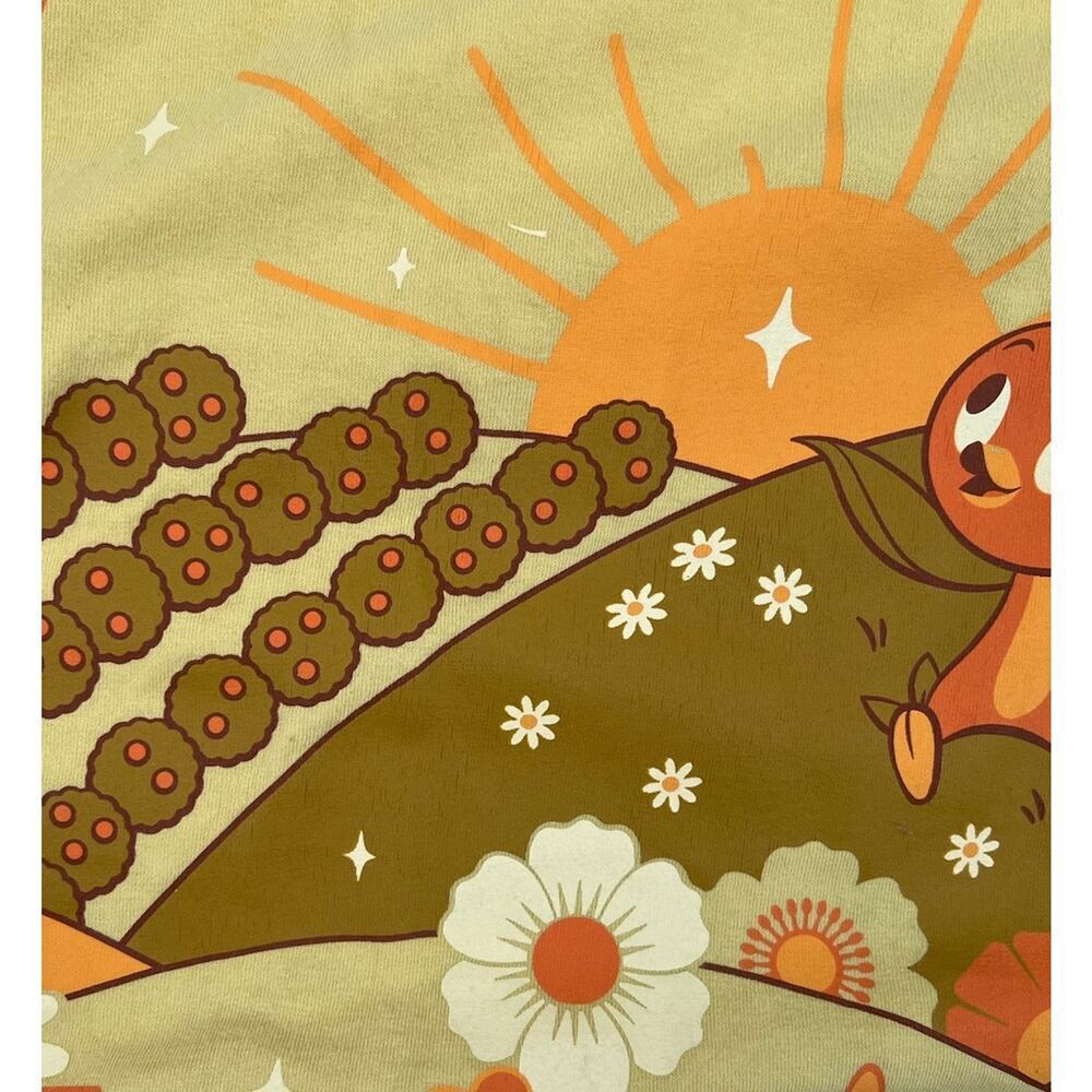 Disney Spirit Jersey Flower & Garden Epcot Orange Spreadin The Sunshine Size Med - Picture 5 of 8